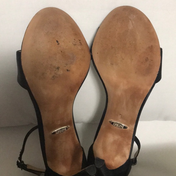 Badgley Mischka- Bartley ankle strap heel size 6 - Picture 7 of 7